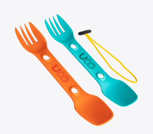 F-SP-Ut-2Pk Utility Spork 2 Pack TEAL EMBER ORANGE-210000168511