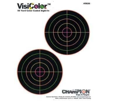Champion Targets 5" Double Paper 8.50"x11" 45826-076683458261
