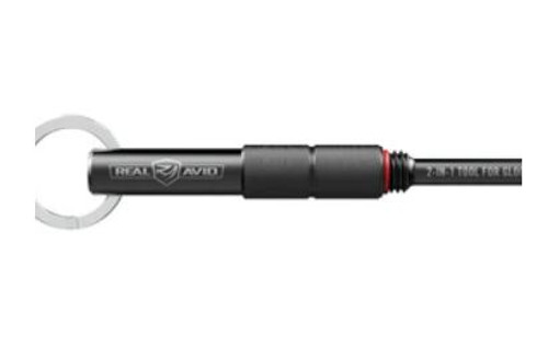 Real Avid 2-In-1 Tool Fits Glock Knurled Handle-813119012693
