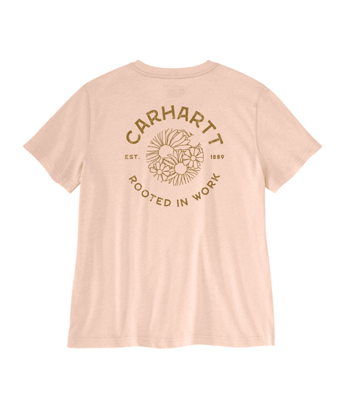 107478 XS REG Light Coral W Tncl Srs Lse Floral Ts-199133048468