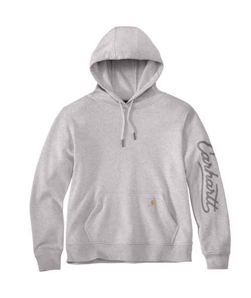 107414 XS REG Heather Gray W Sawyer Script Swtshrt-199133040080