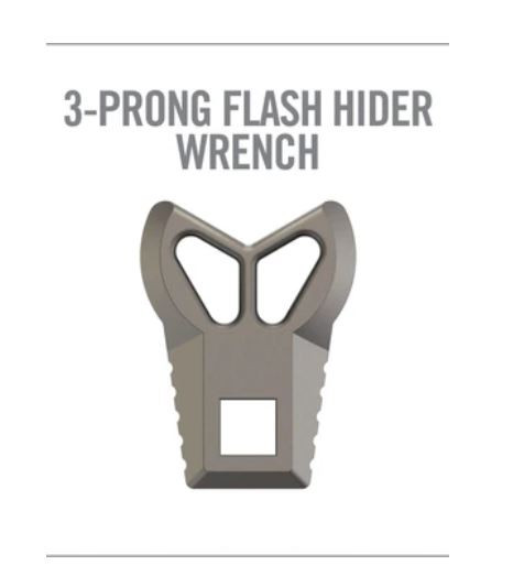 AVMF3PFHW Master-Fit 3 Prong Flash Hider Wrench -2-813119013874