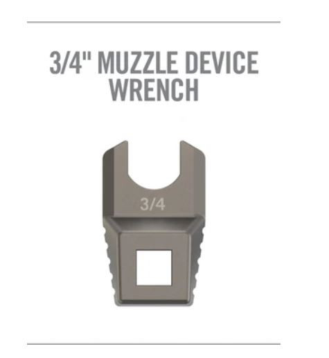 AVMF34MDW Master-Fit ¾” Muzzle Device Wrench -26-813119013898