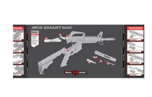 Real Avid AR-15 Smart Mat 43"x16" Diagram AVAR15SM-813119011955