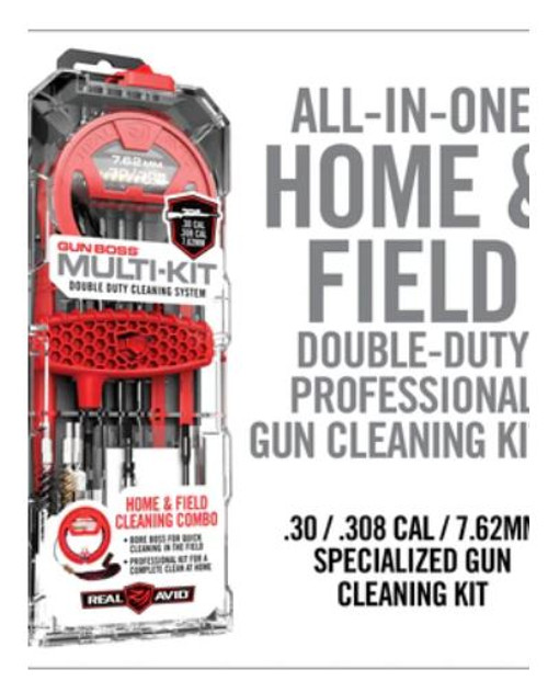 Real Avid Multi-Kit 7.62mm 30 Cal 308 Cal Rifle-813119013157