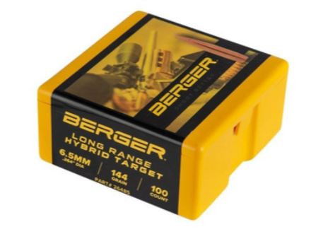 Berger 6.5mm 144 gr Long Range Hybrid Target-679459264853
