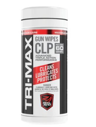 AVCLPW-C60 TRI-MAX CLP Gun Wipes - Canister -26-813119014413
