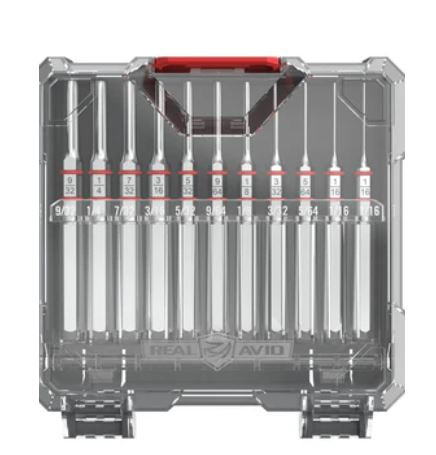 AVAPK-S Accu-Punch 11-Piece Standard Pin Punch Set-813119015175