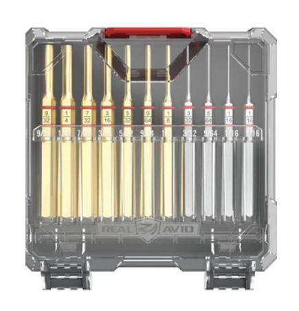 AVAPK-B Accu-Punch 11-Piece Standard Brass & Steel-813119015199