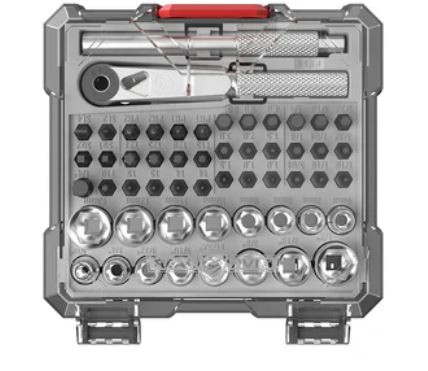 AVX3SGBS52 X3 Driver 52-Piece Socket & Gunsmithing-813119016011