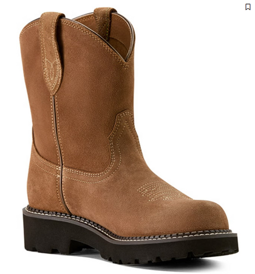 10063871 7 B WMS Fatbaby Slouch Western Boot CRUSH-197318666179