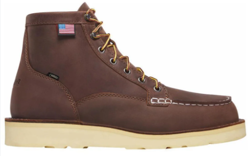15 D Dark Brown Bull Run Moc Toe 6" Brown-25-210000151417
