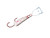 Pee Wee Wiggle Hoochie Pink UV Spat Back Glow 1.5"-210000064893