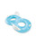 Double Pillow-Back Inflatable Floating Lounge Tube-078257568000