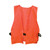 Safety Vest, Hunter Orange, Adult Size, Logo On Ba-210000083936