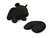 Zip & Flip Bear Head Rest Black-210000205117