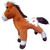 10" Standing Paint Horse-Brown &-210000412038