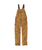 102776-211 W44 Carhartt Brown Men's Bib Overall --889192753129
