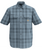 Men's Fort Loose Short Sleeve Plaid Shirt