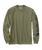 Dearborn Loose Long Sleeve Logo T-Shirt