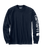 Dearborn Loose Long Sleeve Logo T-Shirt