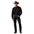 Lightweight Twill Classic Fit Snap Shirt - Black