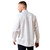 Lightweight Twill Classic Fit Snap Shirt - White