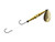 Mack's Lure Double Whammy Classic Original - Brass/Black, 4