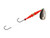 Mack's Lure Double Whammy Classic Original - Nickel/Orange/Fire Orange, 6