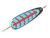 Mack's Lure Sling Blade UV - Nickel/Green UV, 4 in.