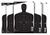 15447 EZ Aim Paper Silhouette Target - 12 X 18 Bla-026509042778