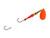 Mack's Lure Double Whammy Classic Original - Orange/Gold/Orange, 8
