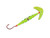 Mack's Lure Wedding Ring Pro - Chartreuse Sparkle/Chartreuse, 6
