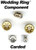 Wedding Ring Comp 8mm Gld