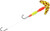 Cha Cha Crawler 4 Chrt Red Tgr/Red/Chrt