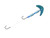 Cha Cha Crawler 4 Blu Spkl/Prl Blu Scl