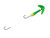 Walley Pop J 4 Sig Grn/Yl/Grn Spkl