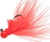 Aerojig Marabou 1/8OZ, Flame/Fla