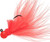 Aerojig Marabou 1/4OZ, Flame/Fla