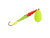Mack's Lure Kokanee Killer Single - Chartreuse/Fire Orange/Chartreuse/Chartreuse, 8