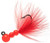 Beau Smj Marabou Jig 1/4,Flame/R