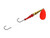 Mack's Lure Double Whammy Classic Original - Red/Gold/Ruby, 8