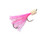 Koke-A-Nut White/Pink/Silver Sz 4