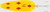 Dardevle Spinnie - Yellow/Red Di