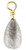 Eagle Claw Bass Casting Sinker - 1 oz, Standard