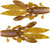 3.75" Flappin' Hog / 7 Pack / Green Pumpkin W/ Pur