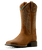 Round Up Wide Square Toe Western Boot