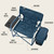 Coleman FLEX 'N GO CHAIR COOLER AND TABLE-SAPPHI