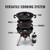 Coleman Stove 4In1 Portable Black
