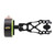 Black Gold Rush Bow Sight - Right Hand, 5 Pins, 1.75 inch, X Frame